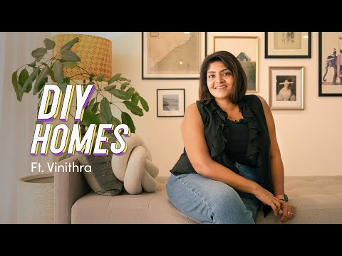 Inside Vinithra's Scandinavian Style Inspired Home In Bengaluru 🤍