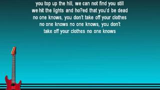 Black Light Burns - How To Look Naked Lyrics