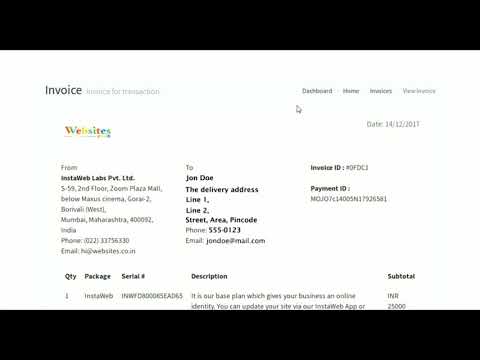 How to view invoices