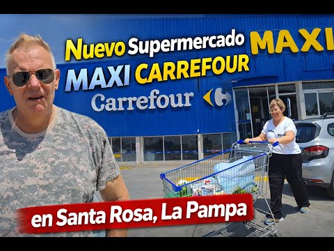 NUEVO Maxi Carrefour de Santa Rosa 😱 ¿Sera El supermercado más grande de La Pampa?