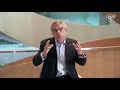 IOC President Bach's message to athletes