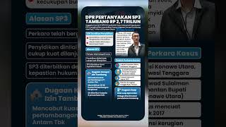 KPK Setop Kasus Nikel Konawe Utara Rp2,7 Triliun, Anggota Komisi III DPR: Publik Butuh Penjelasan