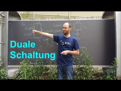 Lösung der Aufgabe 154 zum Dualitätsprinzip bzw. zur dualen Schaltung mit Impedanz und Admittanz