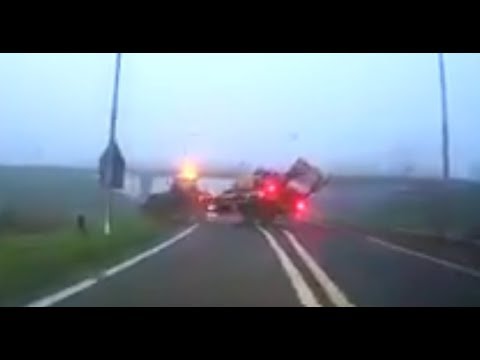 Heftige dashcam beelden opgedoken van ongeval op de N242