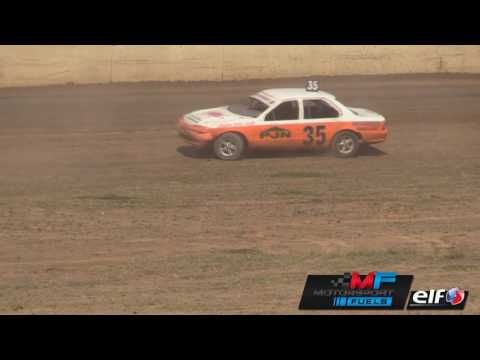 Production Sedans - Heat 1 - Australian Title - Wahgunyah Speedway - 27.01.17