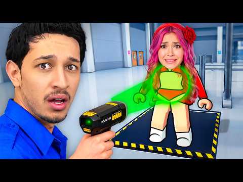 Roblox SALVA al AEROPUERTO con mi CRUSH