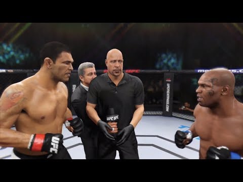 Minotauro Nogueira vs. Mike Tyson (EA Sports UFC 2) - CPU vs. CPU 🥊