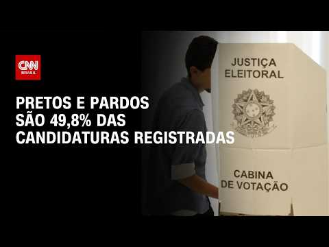 Pretos e pardos são 49,8% das candidaturas nas eleições de 2026 | BASTIDORES CNN
