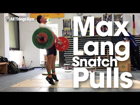 Max Lang Snatch Pulls