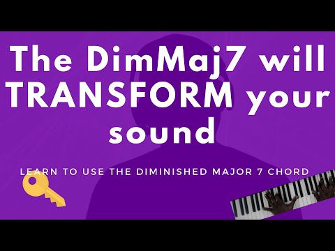 Use the Diminished Major 7 Chord to TRANSFORM your sound! Dim Chord Secrets Revealed!!