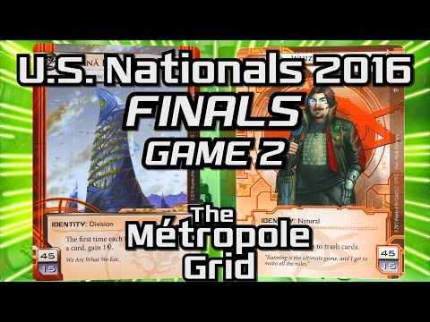 Netrunner U.S. Nationals 2016 : Finals - Game Two