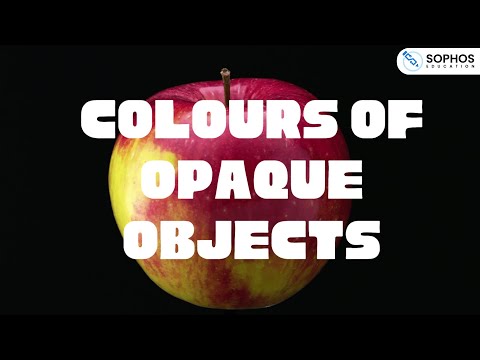 A Red Opaque Object