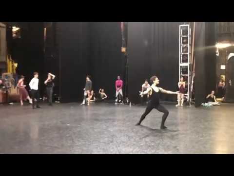 Pas De Trois "Swan Lake"  English national Ballet 2019  Shale Wagman Age 18