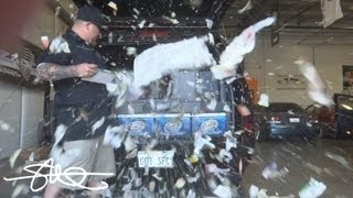 Sound System Destroys Phone Book & 3 Bags of Chips - Discovery Channel Behind the Scenes