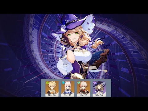 ( 3.1 ) Hyperbloom EM Lisa (Both sides) - Spiral Abyss Floor 12 (Full stars) | Genshin Impact