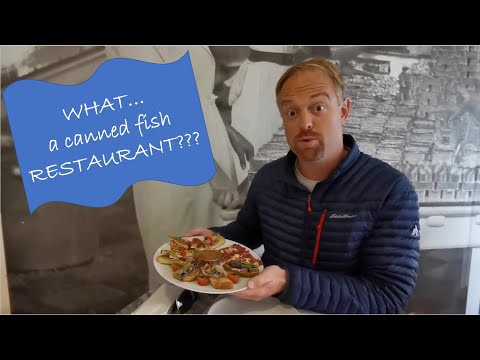 Sardines in Portugal - Museum Tour & Delicious Canned Fish Restaurant!