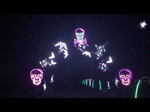 2019 Halloween light show