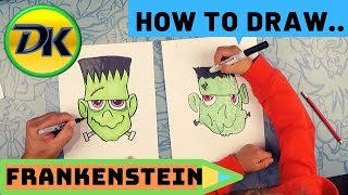 How to Draw Frankenstein