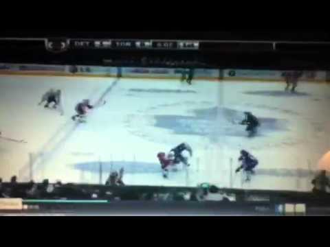 Mike Brown hits Fabian Brunnstrom