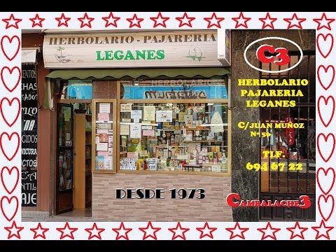 HERBOLARIO PAJARERIA LEGANÉS (FUNDADA EN 1973)