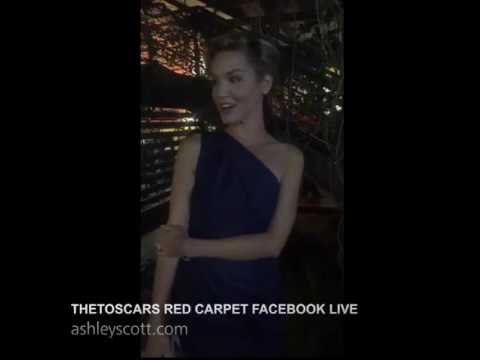 2017 02 22 The Toscars - Ashley Scott & Steve Hart Red Carpet behind scenes