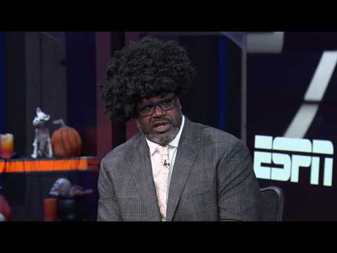 Shaquille O'Neal shows off his Halloween 'drip' to kick off the night 🤣 | Inside the NBA
