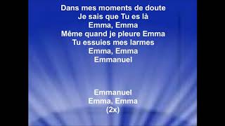 EMMANUEL - Lord Lombo - feat - Gamaliel Lombo &amp; Sandra Mbuyi