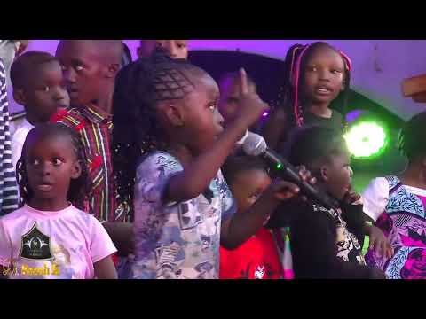 Young child singing BABA NI MAOMBI YANGU / Tuesday Worship Moments