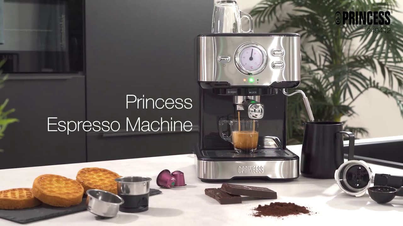 PRINCESS 249412 ESPRESSO AND CAPSULE MACHINE