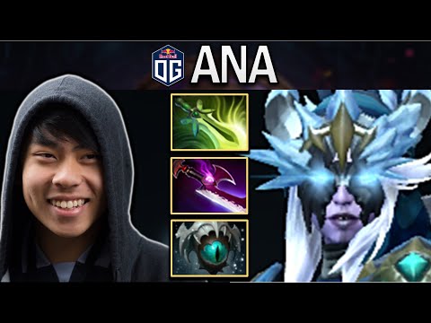 OG.ANA SMURF DROW RANGER WITH 25 KILLS - DOTA 2 7.30 GAMEPLAY