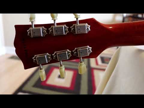 2007 Gibson Custom Shop Les Paul 1958 Reissue Aged Chambered body with OHSC / Video Tour image 26