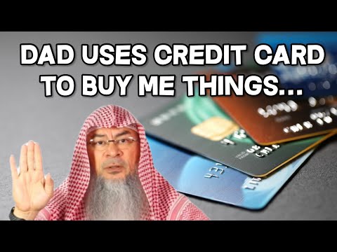 Father uses Credit Card or no cost EMI, am I sinful for asking him to buy me something