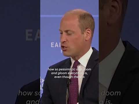 Prince William rejects 'doom and gloom' around climate change debate Shorts