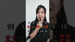 Download lagu Belajar Mandarin Angka 11 sampai 20 #shorts mp3