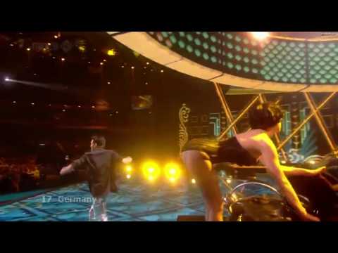 Eurovision 2009 Alemania | Germany~Miss kiss kiss bang | Alex Swings Oscar Sings HD