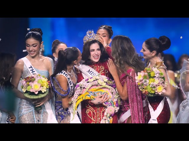 México celebra a lo grande la corona de Miss Universo 2025