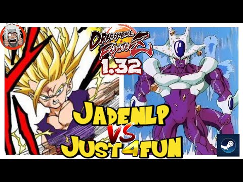 DBFZ Just4fun vs JandeLP (TGohan, Vegeto, Goku) Vs (SuperBaby2, Frieza, Cooler)