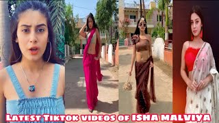ISHA MALVIYA New Viral Tiktok videos  Isha Malviya