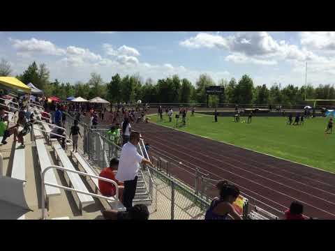 Florida Youth Invitational - Lake Minneola HS: 13-14 Year Old Girls 100m Dash (Heat 1)