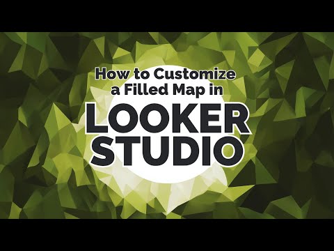How to Customize a Filled Map in Looker Studio