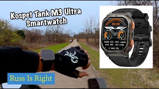 KOSPET Tank M3 Ultra Smart Watch Review - Ruggedly Built and Reliable!