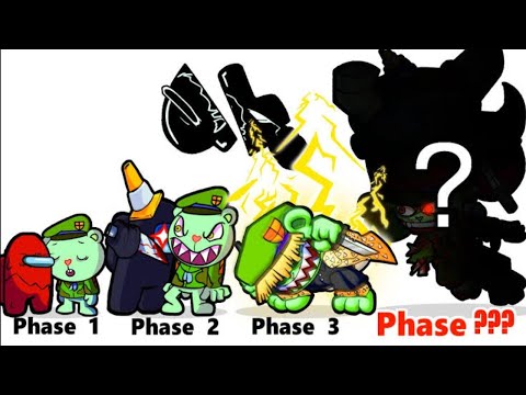 FNF comparison Battle Flippy & Impostor - ALL Phases of fnf Characters Friday Night Funkin Animation