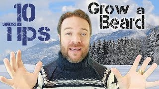 10 TIPS to GROWING A BEARD | Viking Revolution