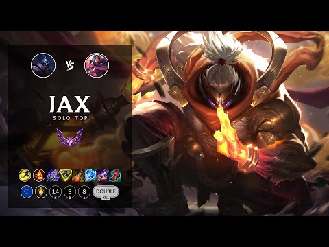 Jax Top vs Irelia - EUW Master Patch 12.16