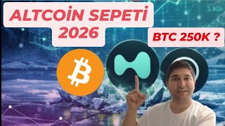 🔥ALTCOİN SEPETİ 2026 BİTCOİN YÜKSELECEKMİ ? altcoinler ne zaman yükselecek Hyperliquid hype #hype 