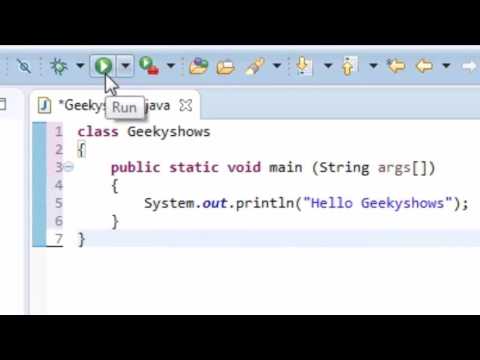 16 How to Run Java Program in Eclipse Hindi