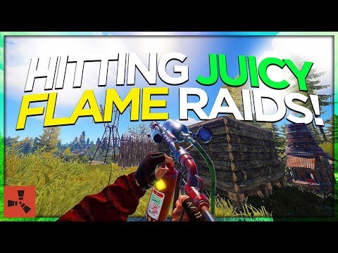 Finding JUICY Wood Bases to FLAME RAID! (SOLO VANILLA RUST #6 S26)