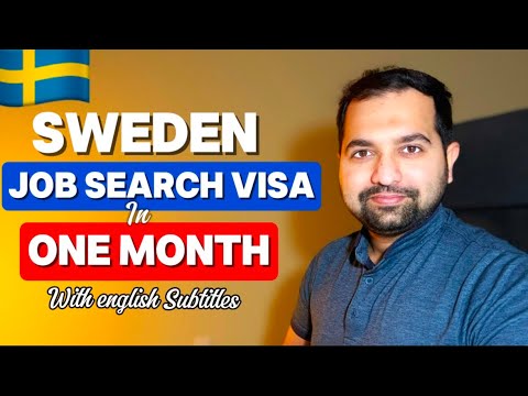 How to Apply SWEDEN Job Search Visa - Complete Details