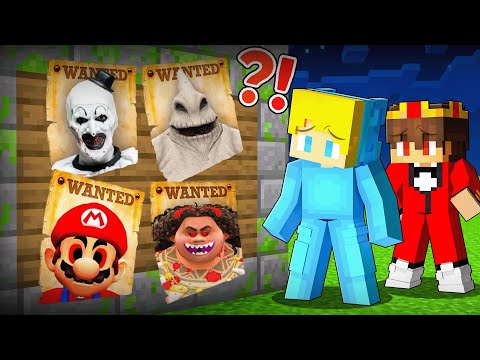 Warum HORROR-MONSTER-FAMILIE von Ukri und Semlaki nachts in Minecraft gesucht wird!