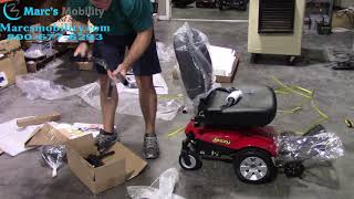 How to Unbox and Assemble A Pride Mobility Jazzy Select Power Chair - Marc